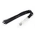 שוט דו־צדדי עם זנבות וידית זכוכית | Double-Sided BDSM Whip