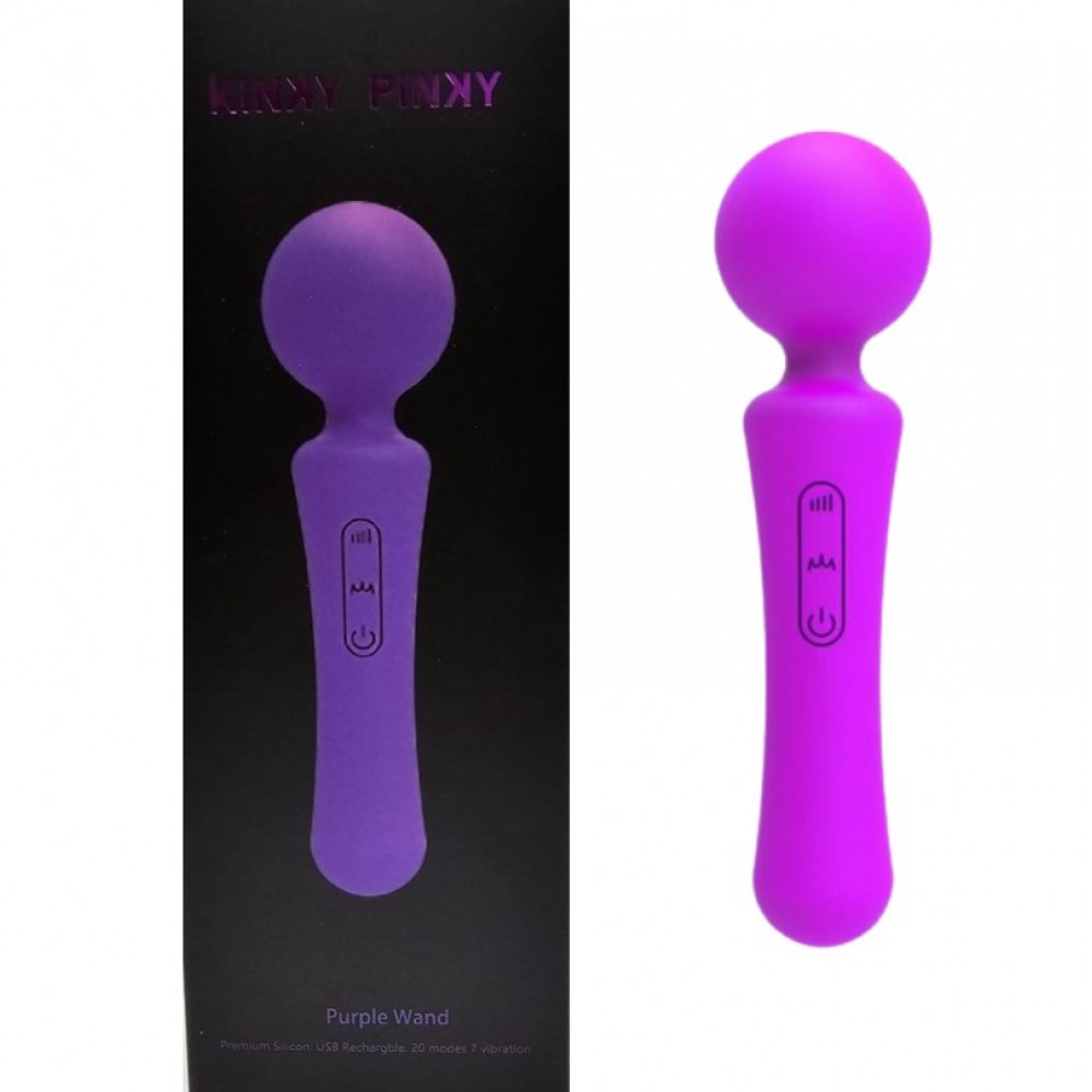ויברטור וונד | Purpul Powerful Wand kinky pinky ויברטור וונד | Purpul Powerful Wand kinky pinky