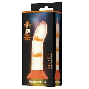 דילדו ריאליסטי גמיש עם אפקט זוהר בחושך | Orange Rabbit דילדו ריאליסטי גמיש עם אפקט זוהר בחושך | Orange Rabbit