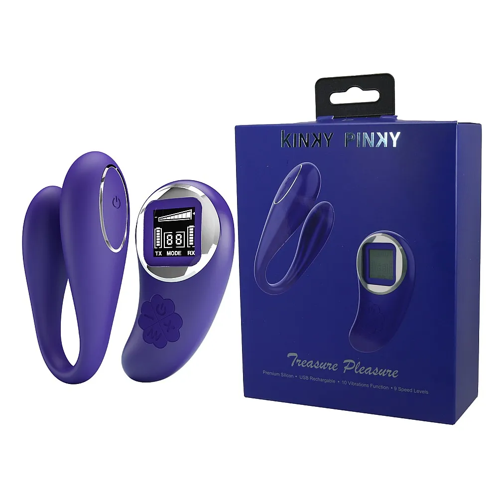 ויברטור זוגי דיגיטלי חכם | Treasure Pleasure