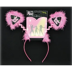 קשת ורודה עם פרווה למסיבת רווקות | Bride to Be