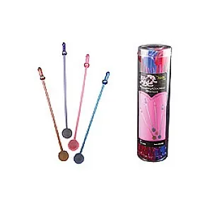 מארז 16 בוחשים – בוחשי משקה בצורת בולבול