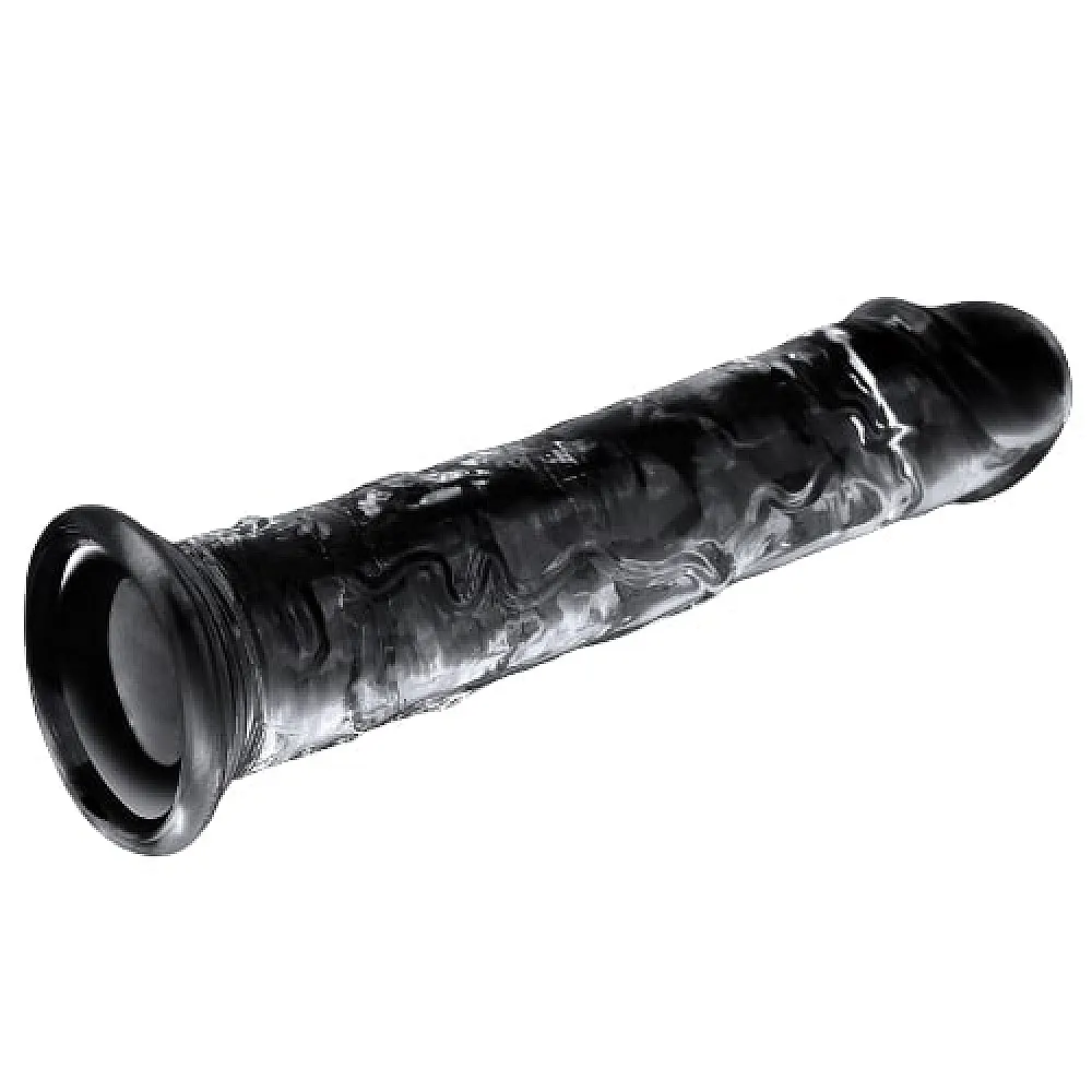 דילדו שקוף ריאליסטי עם בסיס יניקה | Realistic Transparent Dildo