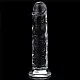 דילדו שקוף ריאליסטי עם בסיס יניקה | Realistic Transparent Dildo דילדו שקוף ריאליסטי עם בסיס יניקה | Realistic Transparent Dildo