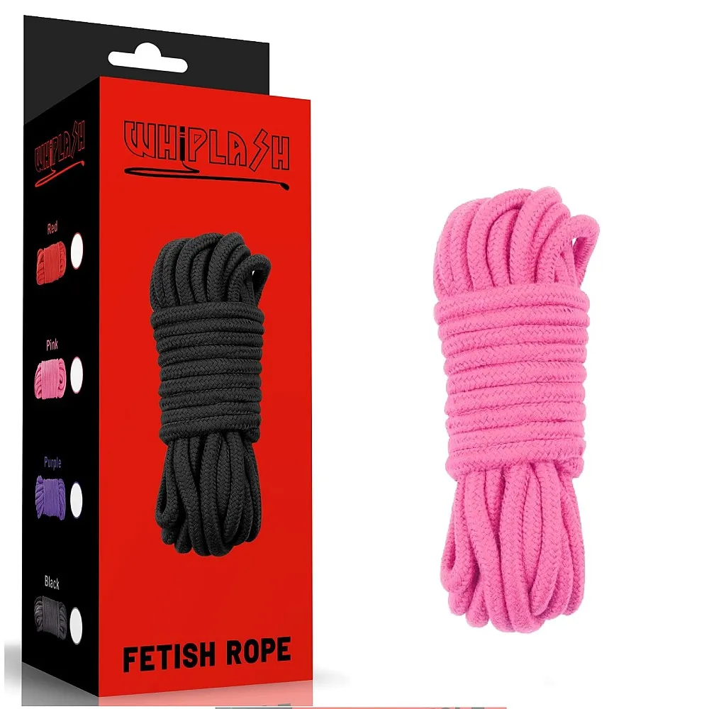חבל קשירה בונדג' גמיש, חזק ונעים למגע | Whiplash BDSM 