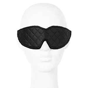 מסכת עיניים דמוי עור | Eye Mask Faux Leather
