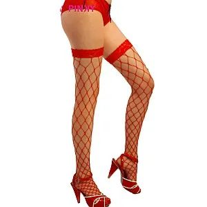 הלבשה סקסית גרביוני ברך רשת רחבה למראה לוהט  הלבשה סקסית גרביוני ברך רשת רחבה למראה לוהט