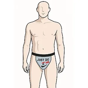 תחתון ג'וקסטרפ הומור לגבר | Novelty