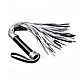  שוט דמוי עור | BDSM  SILVER FLOGGER 