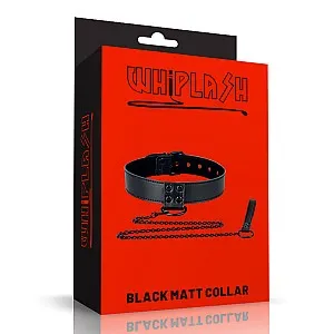 קולר BDSM להולכה | BLACK MATT COLLAR 