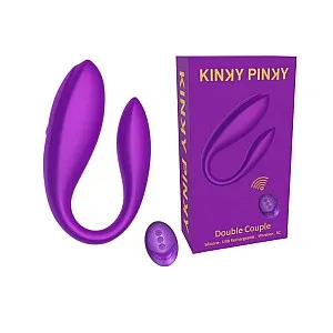 ויברטור זוגי עם שלט | Double Couple Vibrator ויברטור זוגי עם שלט | Double Couple Vibrator