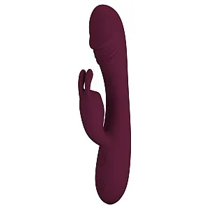 ויברטור כפול לחוויית מולטי אורגזמה | hunny bunny  ויברטור כפול לחוויית מולטי אורגזמה | hunny bunny