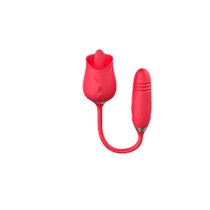 ויברטור לשוני עם חדירה | HEAT THE CLIT  