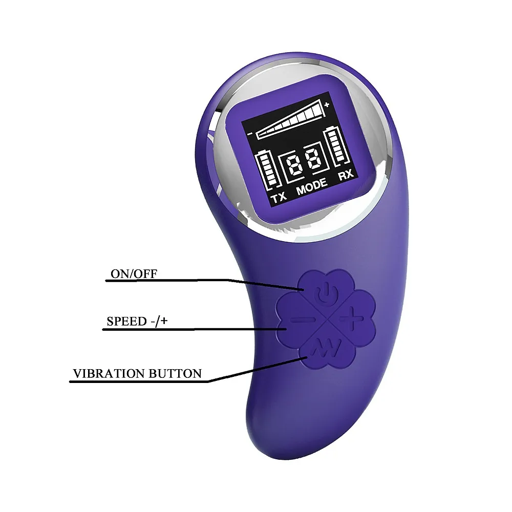 ויברטור זוגי דיגיטלי חכם | Treasure Pleasure
