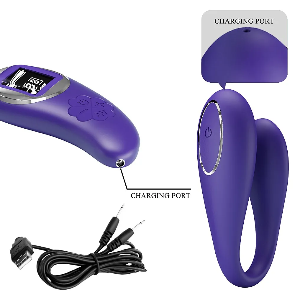 ויברטור זוגי דיגיטלי חכם | Treasure Pleasure