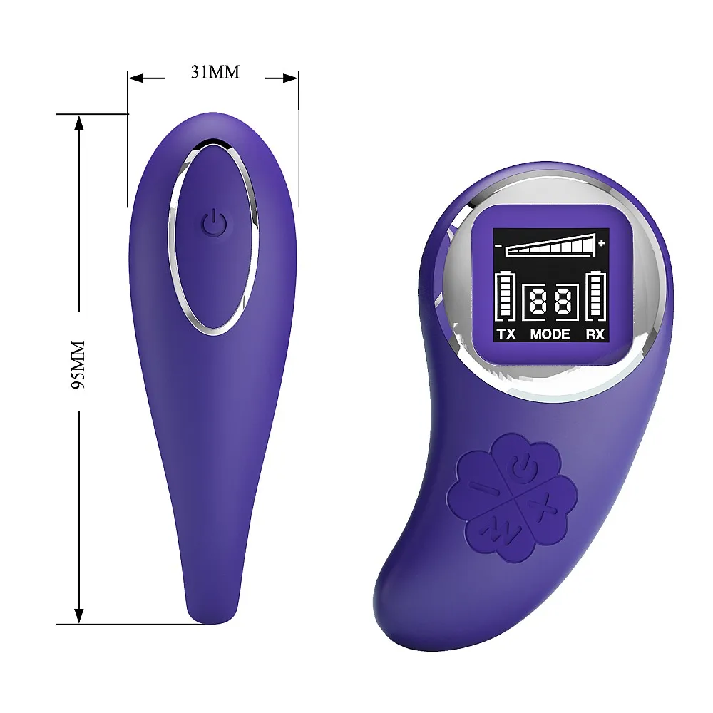 ויברטור זוגי דיגיטלי חכם | Treasure Pleasure