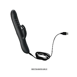 Pearl Rabbit – ויברטור כפול עם פנינים לגירוי מושלם