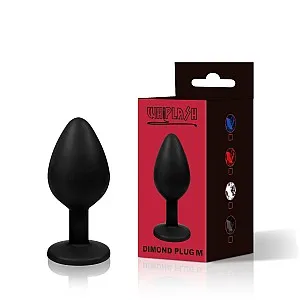 פלאג אנאלי סיליקון   | Dimond Plug M פלאג אנאלי סיליקון   | Dimond Plug M