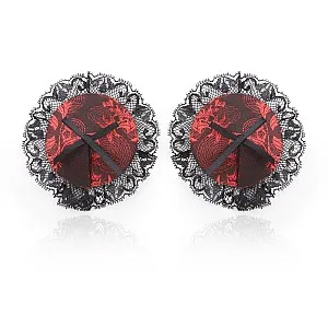 כיסוי לפטמות חושני בשילוב תחרה כיסוי לפטמות חושני בשילוב תחרה