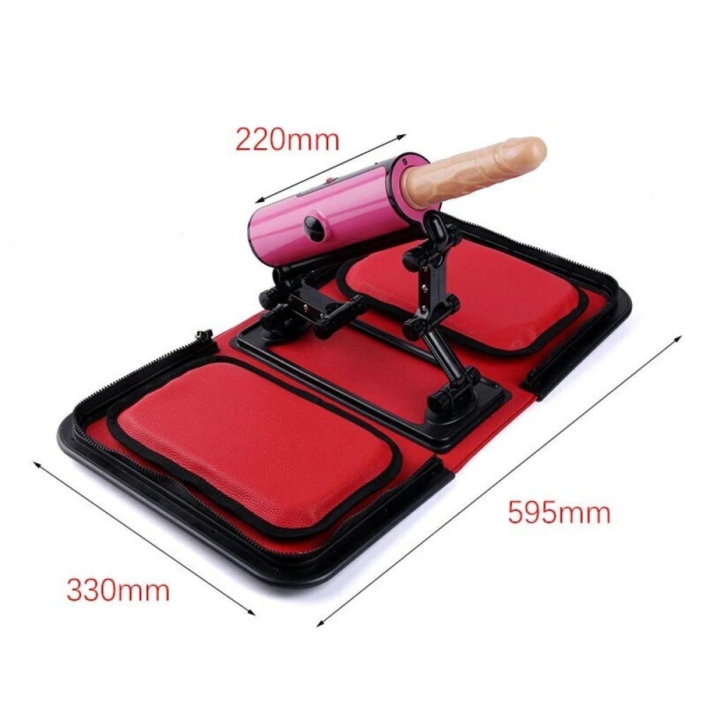 Red Sex Machine – שלט אלחוטי, חימום, תיק נשיאה Red Sex Machine – שלט אלחוטי, חימום, תיק נשיאה