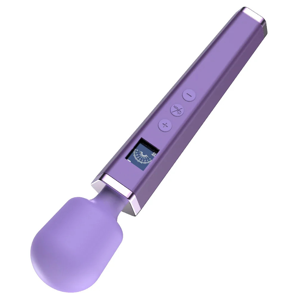 ויברטור מג'יק וונד עם תצוגת LCD, ראש גמיש וטעינה מגנטית | Magic Pulse Wand ויברטור מג'יק וונד עם תצוגת LCD, ראש גמיש וטעינה מגנטית | Magic Pulse Wand