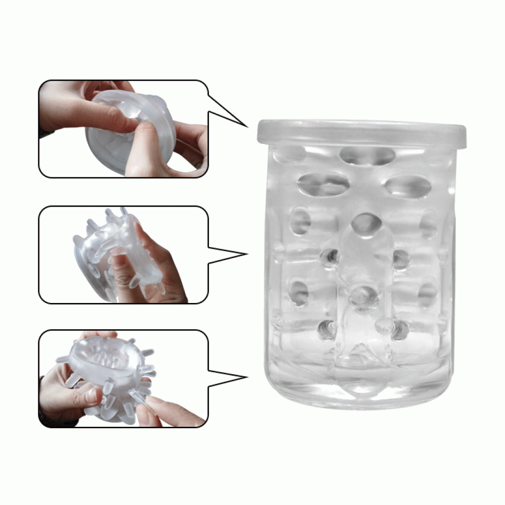 סט 2 שרוולי סיליקון למאונן אוטומטי דגם 806 | Sleeve Set for Automatic Masturbator