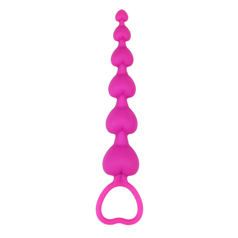 חרוזים אנאליים רכים ונעימים לשימוש | Heart Booty Beads חרוזים אנאליים רכים ונעימים לשימוש | Heart Booty Beads