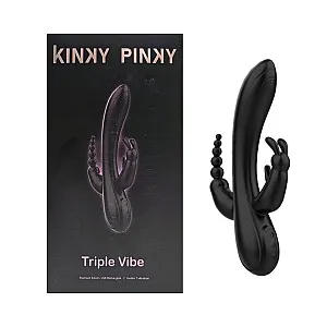 ויברטור טריפל G דגדגן ואנאלי | Triple Vibe