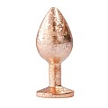 Golden Plug M – פלאג אנאלי מתכתי בינוני בצבע זהב