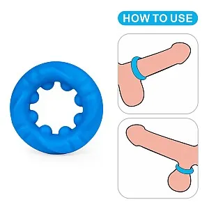 טבעת זקפה סיליקון מחוספסת | Pinnacle Pro