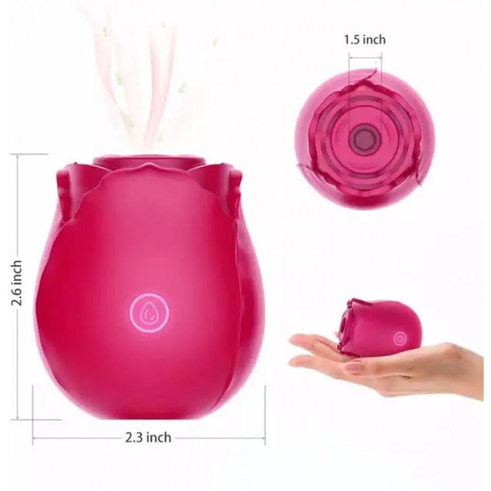 ויברטור יונק Red Rose מבית WHIPLASH – חוויית פינוק אלגנטית ויברטור יונק Red Rose מבית WHIPLASH – חוויית פינוק אלגנטית