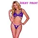 הלבשה סקסית סט סגול לוהט Kinky Pinky Lingerie הלבשה סקסית סט סגול לוהט Kinky Pinky Lingerie