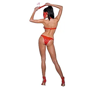 הלבשה סקסית בגד גוף VINYL   הלבשה סקסית בגד גוף VINYL