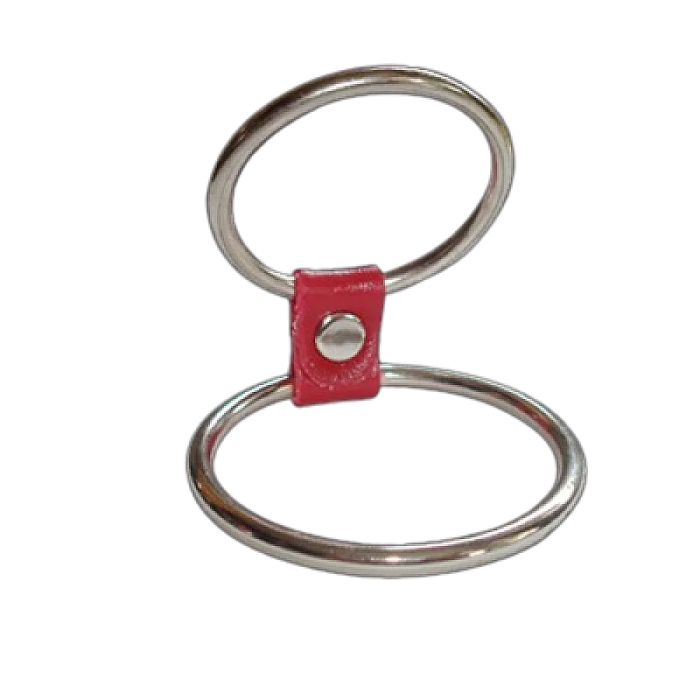 טבעת כפולה מתכת | Bondage Double Ring