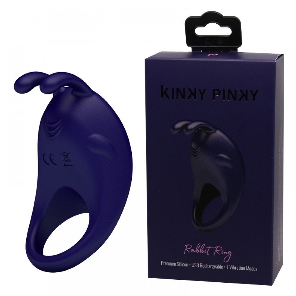 טבעת רטט זוגית | Rabbit Ring kinky Pinky טבעת רטט זוגית | Rabbit Ring kinky Pinky
