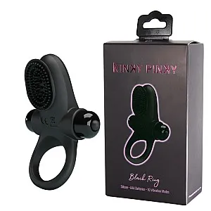 טבעת רטט זוגית | Black Ring  טבעת רטט זוגית | Black Ring