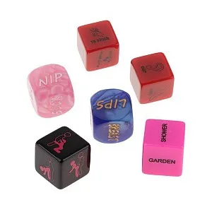 קוביות משחק שובבות לזוג | SIX&SEX