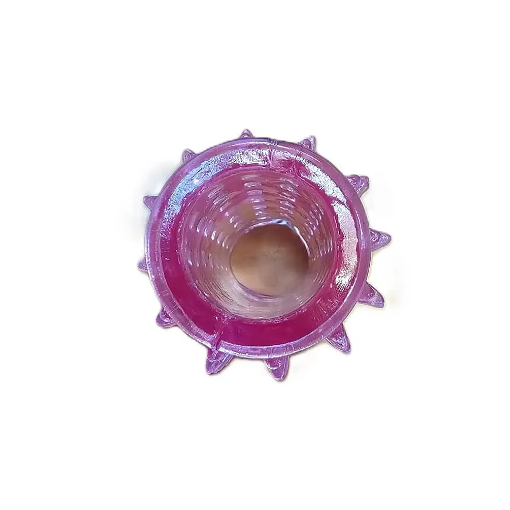 הלבשה מחוספסת עם זיזים לאצבע או ויברטור | Spiky Sleeve