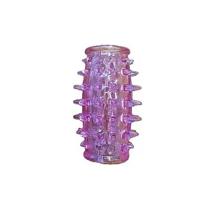 הלבשה מחוספסת עם זיזים לאצבע או ויברטור | Spiky Sleeve