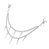 מצבטי פטמות עם שרשרת מעוטרת | Decorative Nipple Clamps