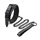 קולר נאופרן עם שרשרת מתכת שחורה | Neoprene BDSM Collar קולר נאופרן עם שרשרת מתכת שחורה | Neoprene BDSM Collar