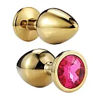 פלאג אנאלי מתכתי זהוב  | Gold Metal Plug M