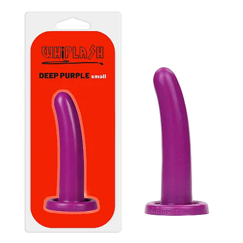 דילדו קטן מסיליקון רפואי עם בסיס יניקה | DEEP PURPLE Small