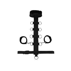 רצועת ריסון עם קולר | Bondage Restraint Set
