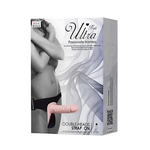רתמת חדירה כפולה רוטטת | DP Vibrating Strap-On