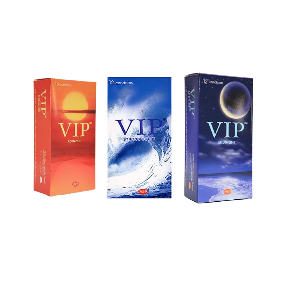 מארז קונדומים מגוון 36 יחידות | VIP Variety Pack