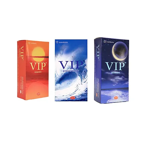 מארז קונדומים מגוון 36 יחידות | VIP Variety Pack