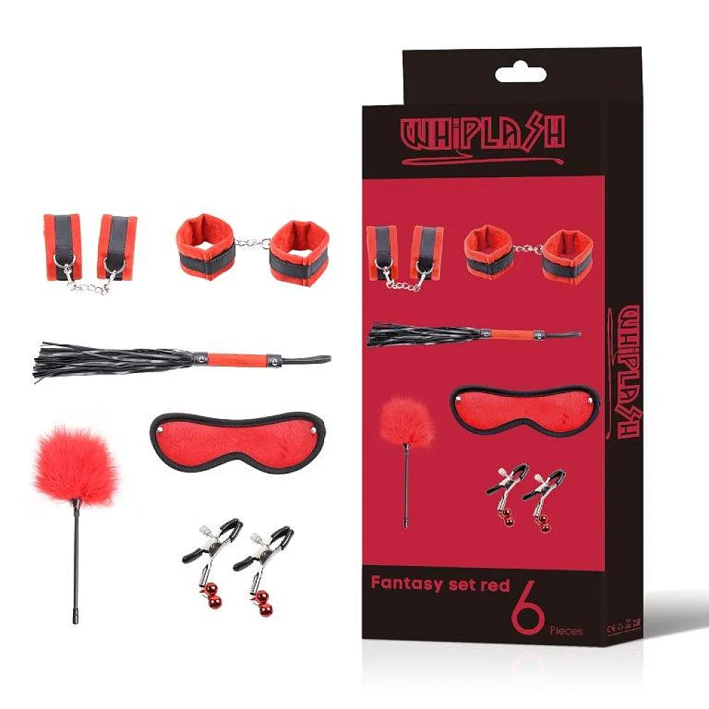 סט פנטזיה אדום 6 חלקים | Fantasy Set Red 6