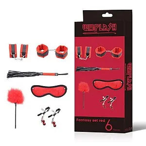 סט פנטזיה אדום 6 חלקים | Fantasy Set Red 6