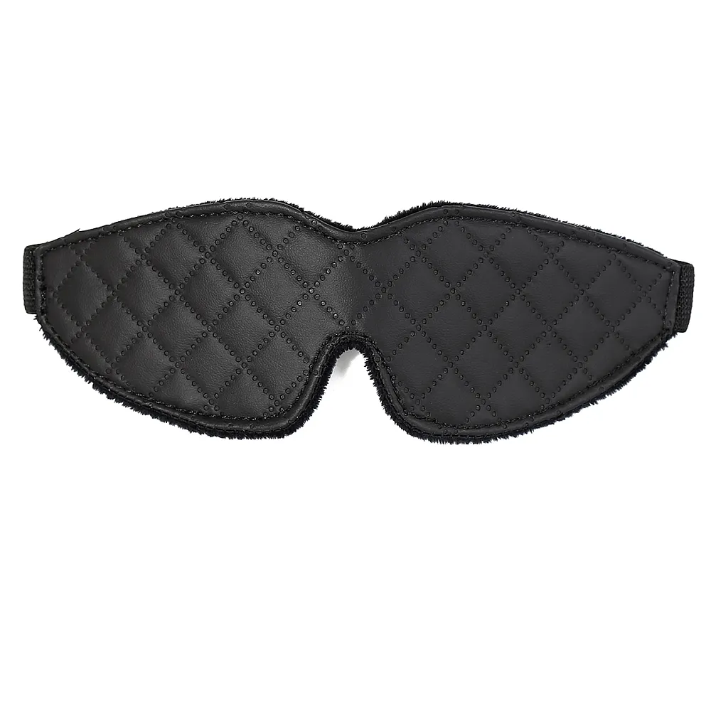 מסכת עיניים דמוי עור | Eye Mask Faux Leather